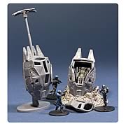 Halo Micro Ops Series 1  ODST Drop Pods Mini Vehicles Pack